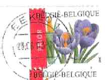 Belgium stamp