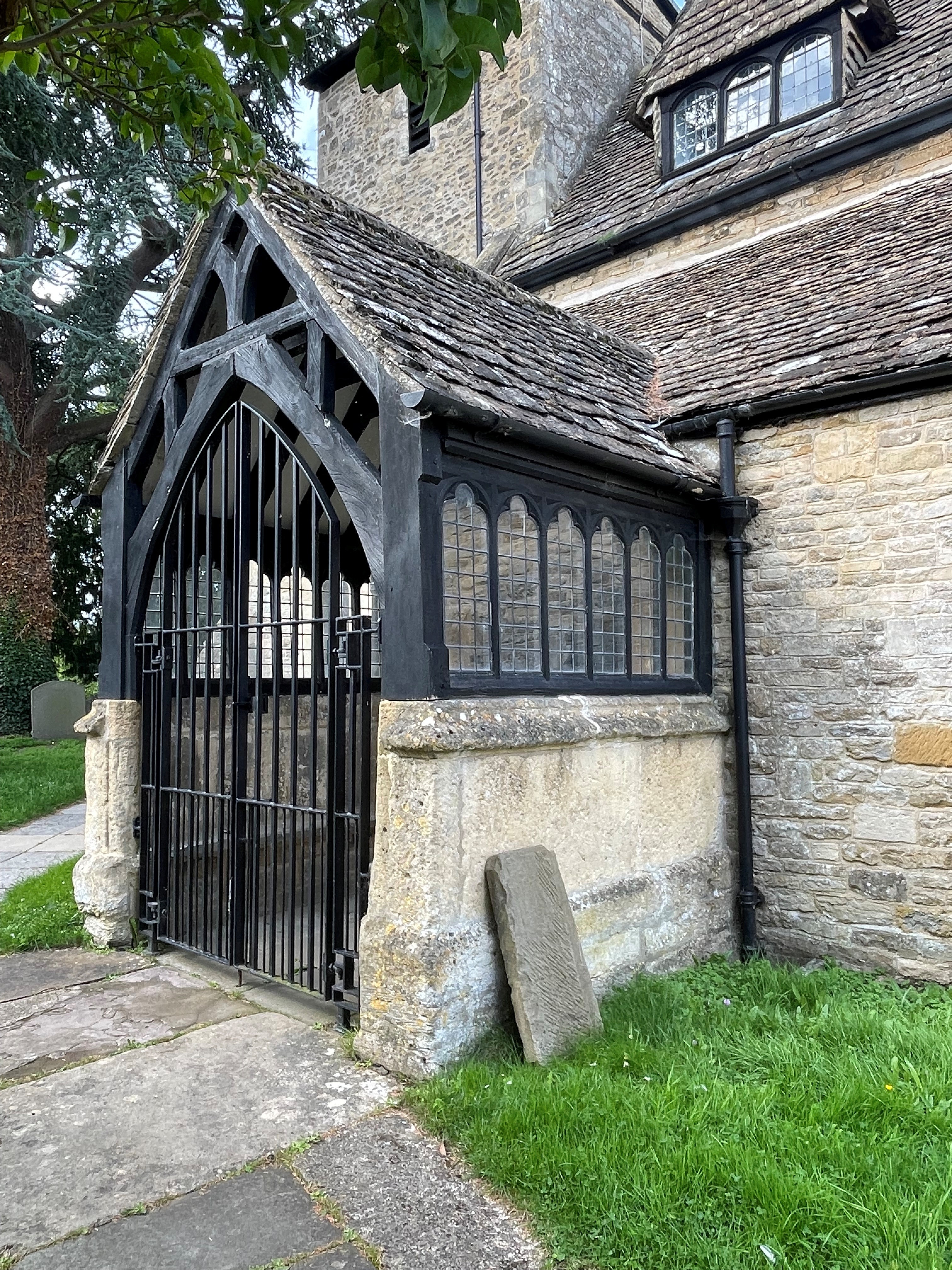 Completed Portch Gates.
